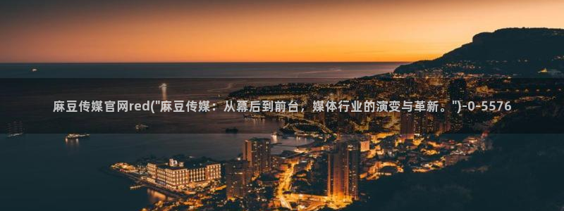 麻豆视频站