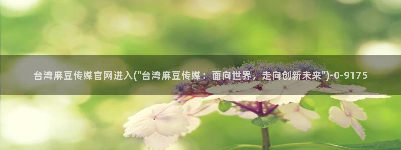 麻豆影视资讯