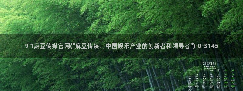 麻豆精选标题