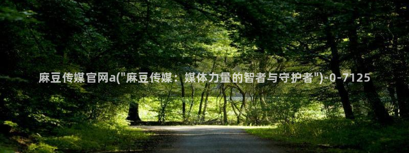 麻豆精选描述